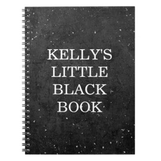 Little Black Book Chalkboard Style - Personalize