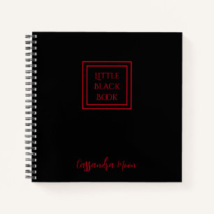 Little Black Book Personalized