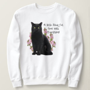 LITTLE BLACK CAT SWEATSHIRT