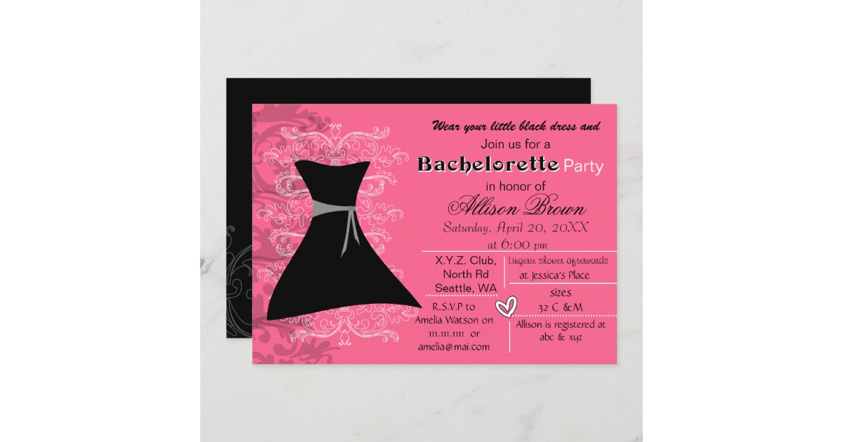 Pin on Bachelorette Party Invitations, Supplies