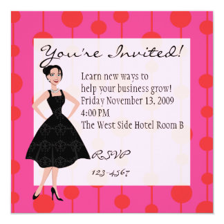 Little Black Dress Invitations & Announcements | Zazzle