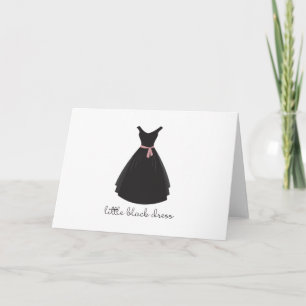Little Black Dress Card