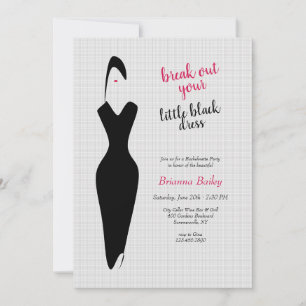 Little Black Dress Invitation