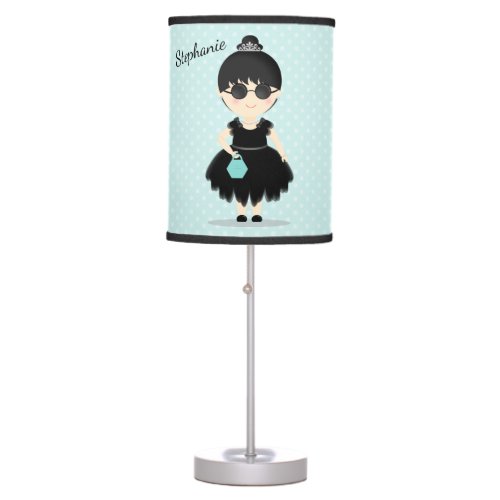 Little Black Dress Soiree Table Lamp