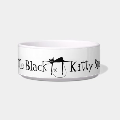 Little Black Kitty Snacks Bowl