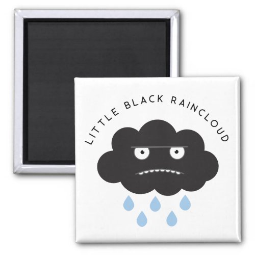 Little Black Raincloud Magnet