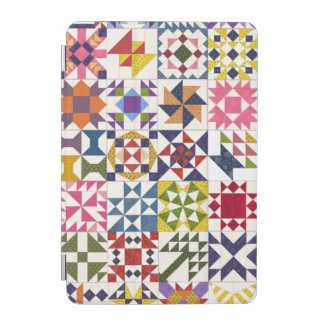 Little Blocks Quilt Block iPad Case