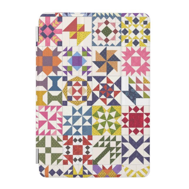 Little Blocks Quilt Block iPad Case (Front)