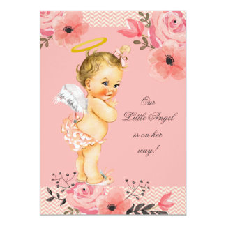 Angel Baby Shower Invitations 8