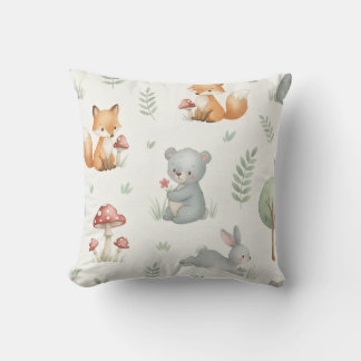 little bloom baby throw pillow