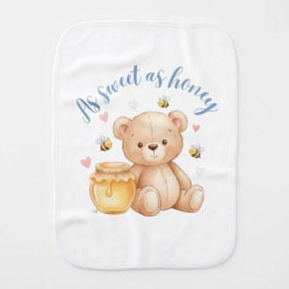 Little bloom friens baby burp cloth