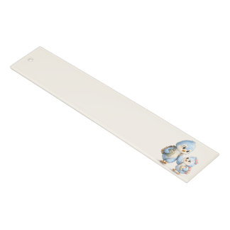 Little Blue Bird Siblings School Ruler