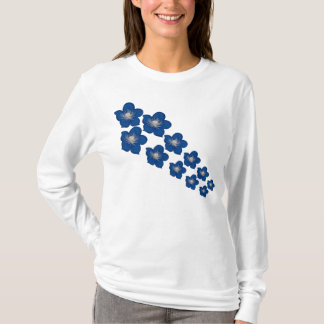 little blue flower T-Shirt