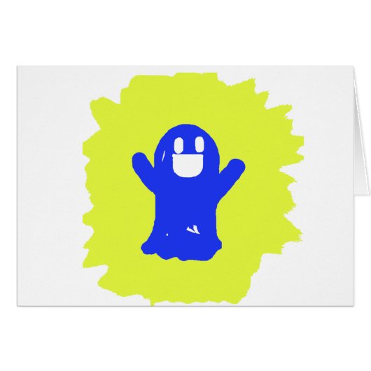 Little blue ghost (Front Horizontal)