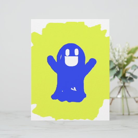 Little blue ghost (Standing Front)