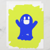 Little blue ghost (Front/Back)