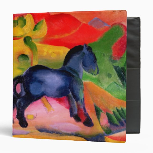 Little Blue Horse, 1912 Binder (Front/Inside)