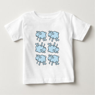 Little Blue Lamb Baby T-Shirt
