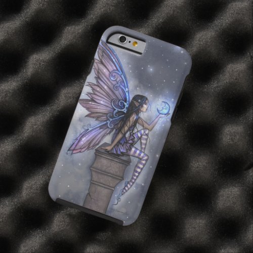 Little Blue Moon Fairy Faerie Fantasy Art Tough iPhone 6 Case