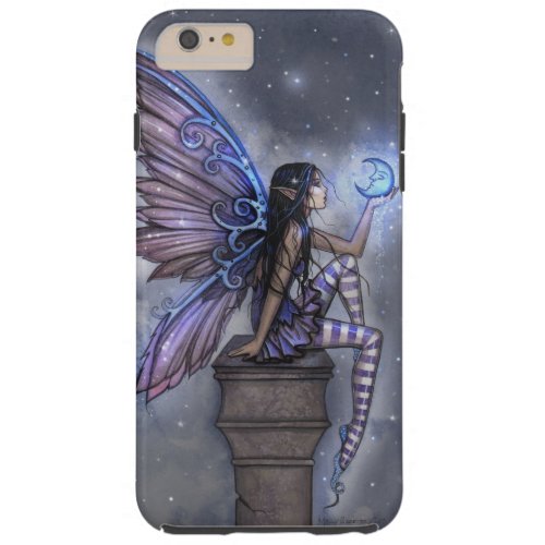 Little Blue Moon Fairy Faerie Fantasy Art Tough iPhone 6 Plus Case