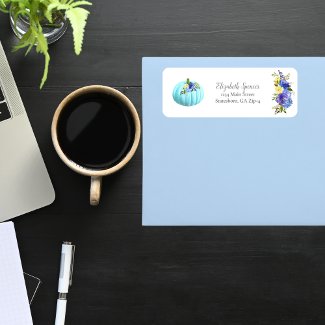 Little Blue Pumpkin Return Address