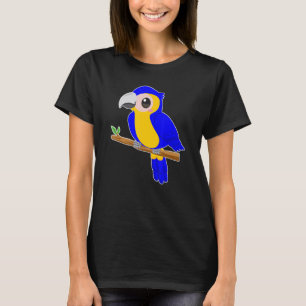 Little Blue Yellow Ara Macaw   Cute Baby Parrot Gi T-Shirt