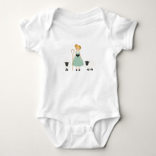 Little Bo Peep Baby Bodysuit