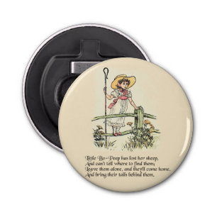 Little Bo-Peep: Classic Kate Greenaway Nursery Bottle Opener