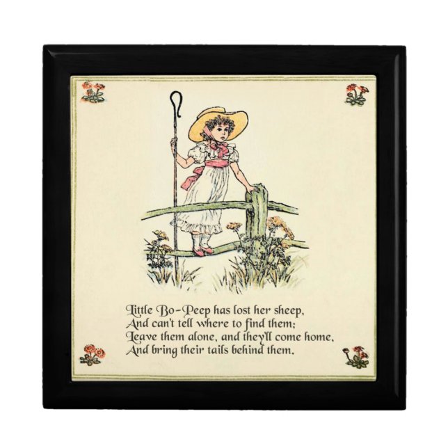 Little Bo-Peep: Classic Kate Greenaway Nursery Gift Box (Front)