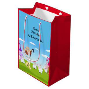 Little Bo Peep New Fun Kids Fab Amazing Medium Gift Bag