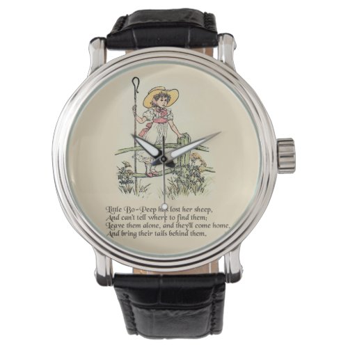 Little Bo Peep Nursery Rhyme Watch