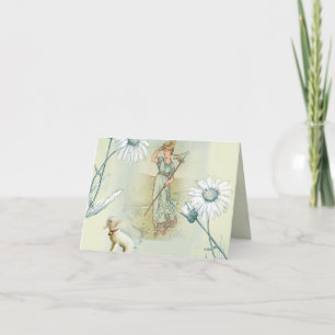 Little Bo PeepThank you Letterpress Thank You Card