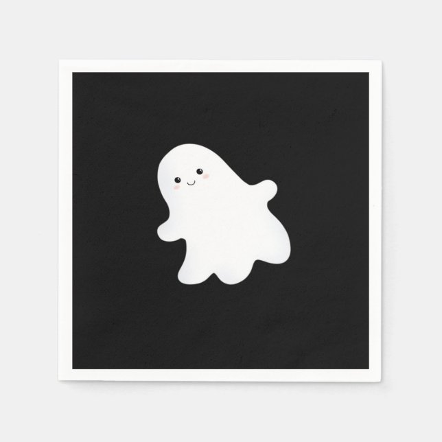 Little Boo Aesthetic Cool Style Napkins (Front)