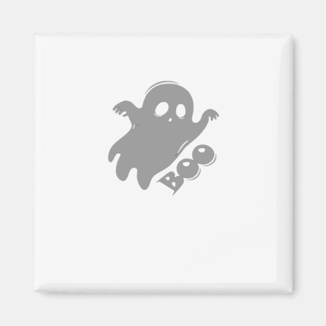 Little Boo Aesthetic Simple Magnet (Front)