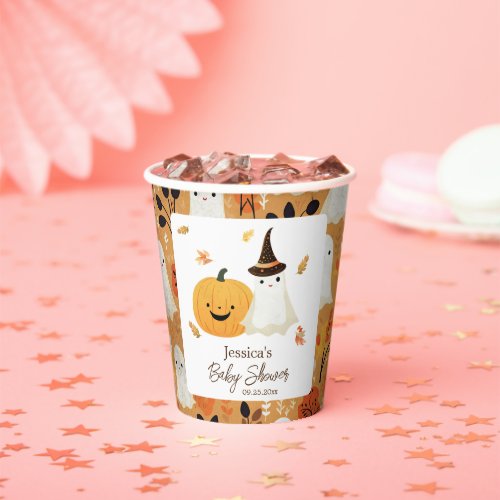 Little Boo Baby Shower Paper cup