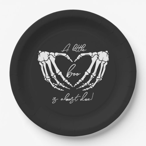Little Boo Baby Shower Paper Plates