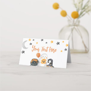 Little Boo Baby Shower Place Card