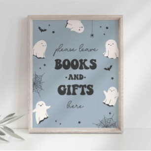 Little Boo Books and Gifts Party Sign