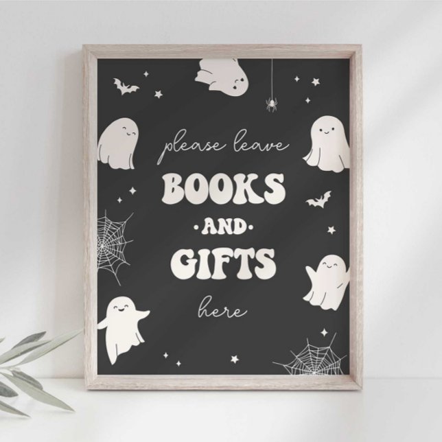 Little Boo Books and Gifts Party Sign (Creator Uploaded)