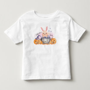 Little Boo Bunny in Halloween Cauldron Toddler T-shirt
