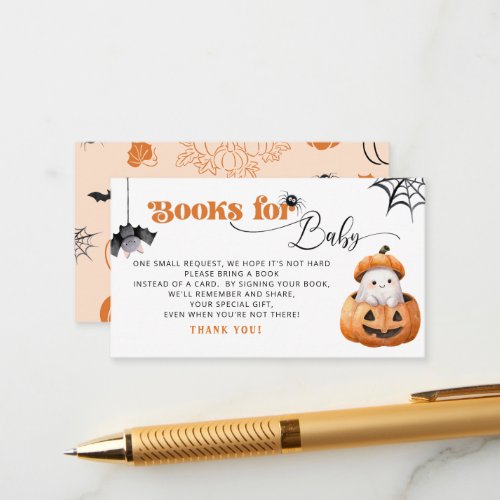 Little Boo Clothesline Books for Baby Enclosure Card