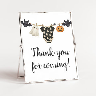 Little Boo Clothesline Thank you for Coming Sign