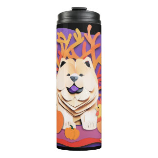 LITTLE BOO Cream Chow CUSTOMIZE Thermal Tumbler