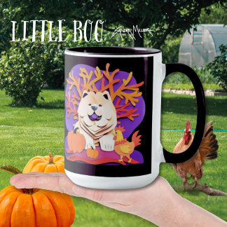 LITTLE BOO Cream Chow   Mug