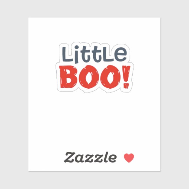 Little Boo Creative Casual Sticker (Sheet)