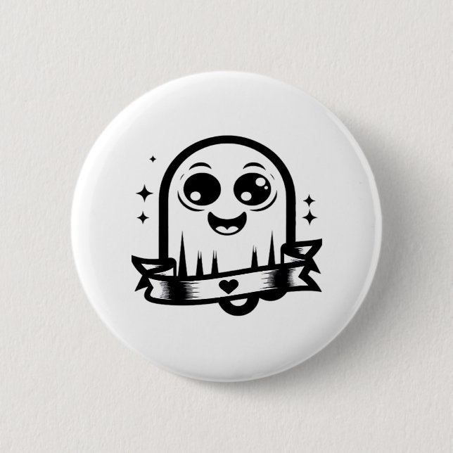 Little Boo Creative Style Button (Front)