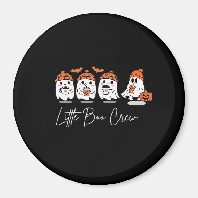 Little Boo Crew Minimal Clean Design Magnet (Front)