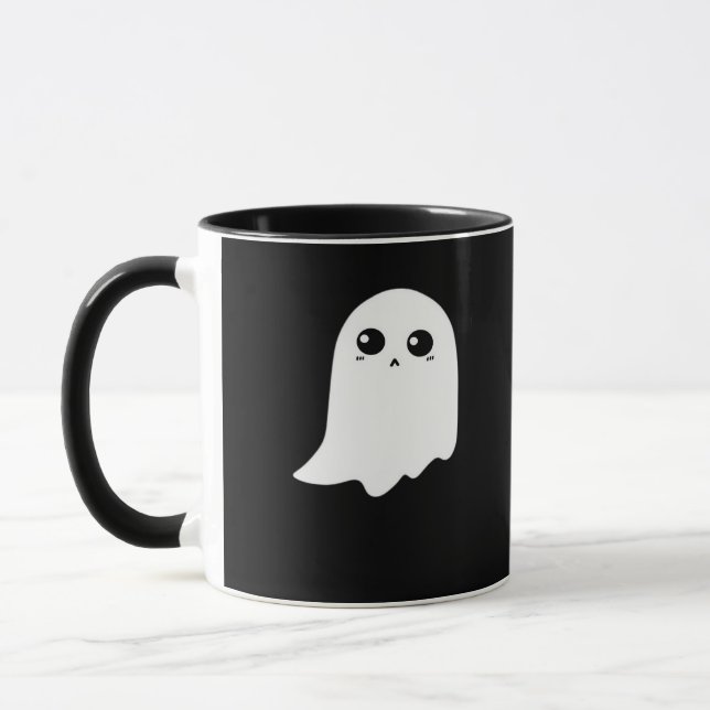 Little Boo Funny Meme Design Mug (Left)