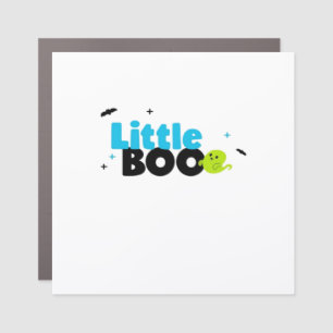 Little Boo Funny Retro Car Magnet