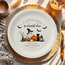 Little Boo Ghost Halloween Baby Shower